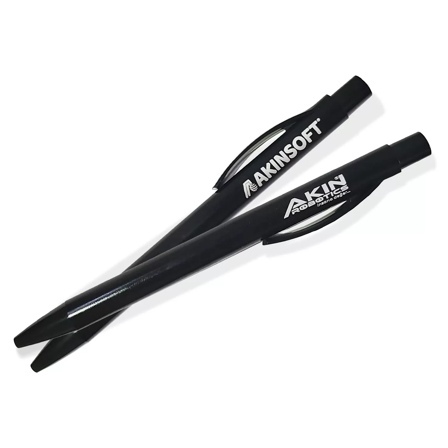 AKINSOFT-AKINROBOTICS Metal Pen (Black)
