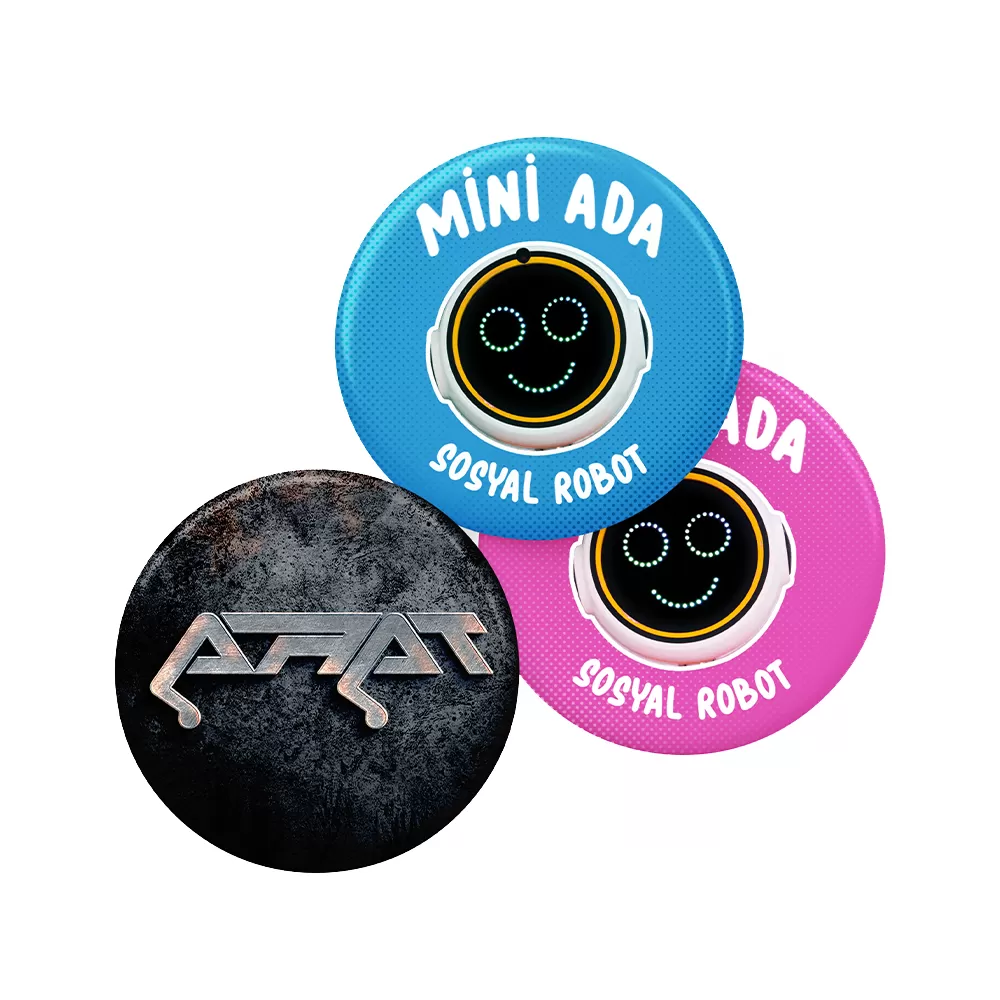 Mini Ada & Arat Badge