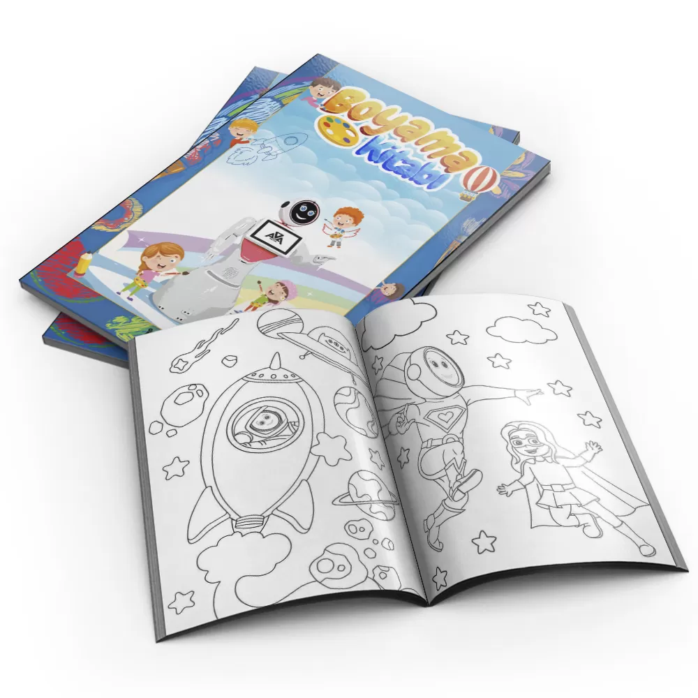 AKINROBOTICS Coloring Book