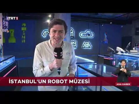 İstanbul Robot Müzesi TRT1 Ana Haber'e konuk oldu!